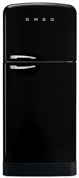 Отдельностоящий двухдверный холодильник Smeg FAB50RBL фото