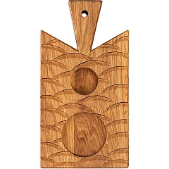 Доска для подачи PPwood дуб ,H=25,L=250/210,B=160мм (04090762) в&nbsp;Екатеринбурге фото