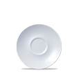 Блюдце Churchill 15,6см Vellum, цвет White полуматовый WHVMCSS1