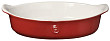 Форма для запекания овальная Emile Henry Modern Classics 27х18см 1,10л, цвет красно-вишневый 902836