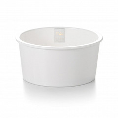 Салатник круглый P.L. Proff Cuisine 16*7,5 см White пластик меламин в Екатеринбурге, фото