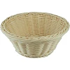 Корзина для хлеба плетеная Prohotel полиротанг D=180,H=75мм бежев. (2005/B-01) фото