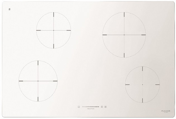 Индукционная варочная панель Fulgor Milano CH 804 ID TS WH фото