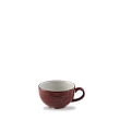 Чашка Cappuccino Churchill Stonecast Patina Rust Red PARECB201