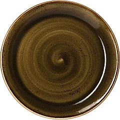 Тарелка мелкая Steelite Крафт Браун фарфор D=30,H=2см коричнев. (03012067) в Екатеринбурге, фото 1