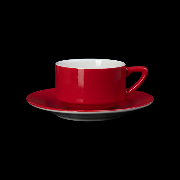 Кофейная пара Corone 190мл, красный Gusto фото